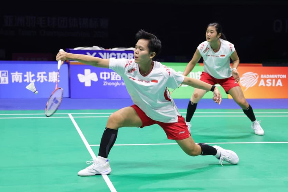 Indonesia, Korea Selatan, Kejuaraan Beregu Asia, Amallia Cahaya Pratiwi, Siti Fadia Silva Ramadhanti, Kejuaraan Beregu Asia 2026, Hasil Kejuaraan Beregu Asia 2026: Kalah 1-3, Indonesia Bawa Pulang Perunggu