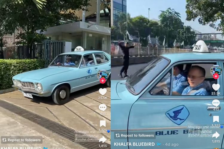 blue bird, Bluebird, mobil klasik, taksi Blue Bird, Holden Torana, Holden Torana, Sejarah Perjalanan Taksi Blue Bird di Indonesia