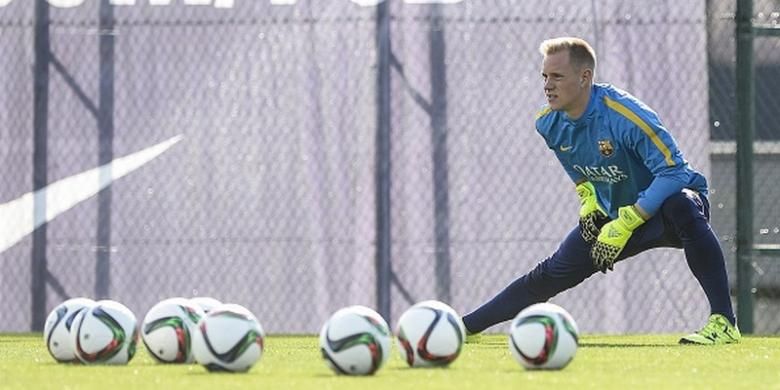 Marc-Andre Ter Stegen, Barcelona, Premier League, Aston Villa, Aston Villa Siap Selamatkan Karier Ter Stegen dari Barcelona
