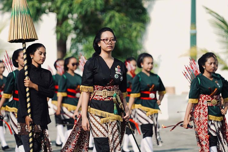 Keraton Yogyakarta, Grebeg Maulud, GKR Mangkubumi, bregada keraton yogyakarta, Hajad Dalem, Grebeg Maulud 2025, Bregada Langenkusuma, Barisan 14 Prajurit di Grebeg Maulud 2025 Keraton Yogyakarta dan Kembalinya Bregada Langenkusuma