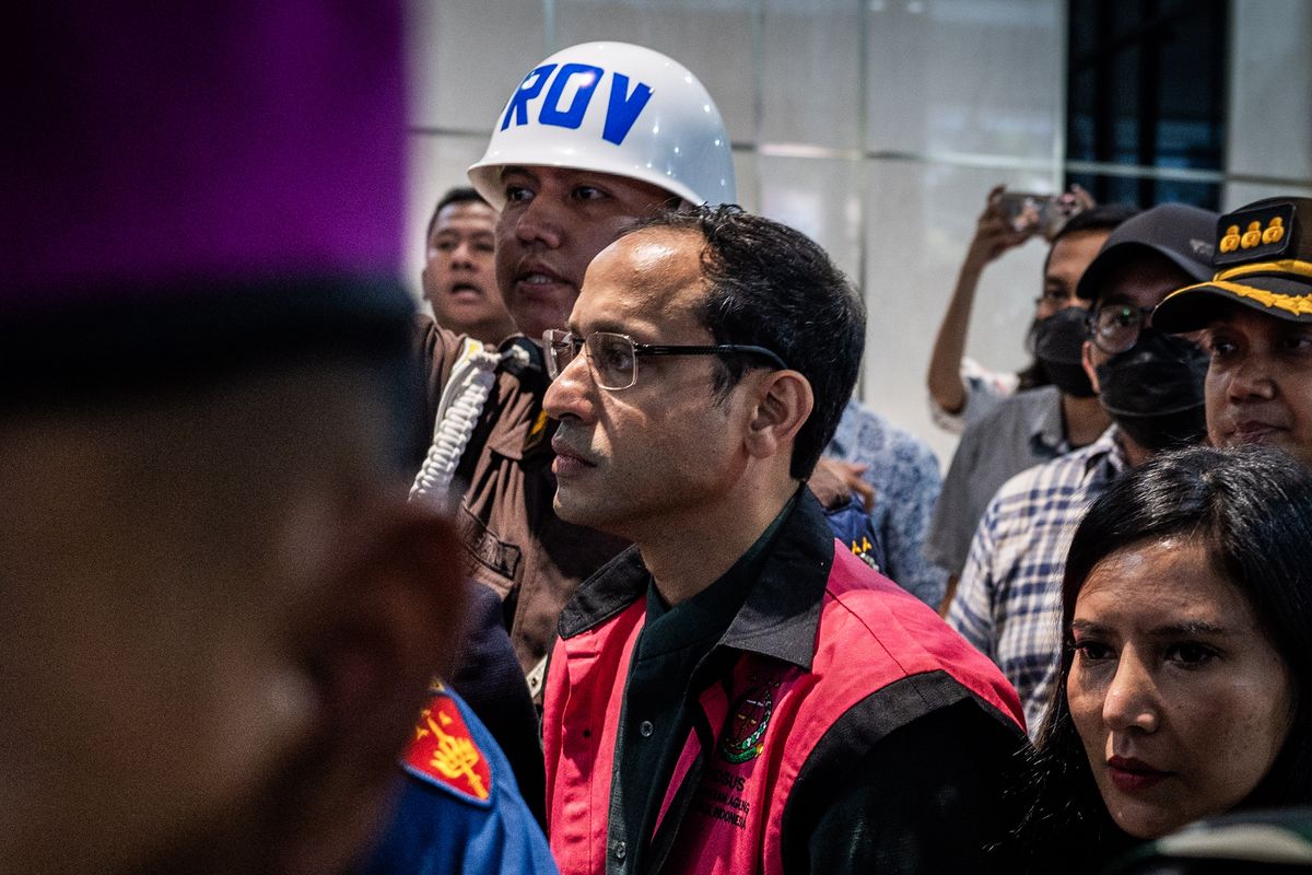 nadiem makarim tersangka korupsi, Nadiem Makarim praperadilan, korupsi digitalisasi pendidikan, Praperadilan Nadiem PN Jakarta Selatan, Dugaan korupsi Chromebook Kemendikbud, Kejagung tetapkan Nadiem tersangka, Kerugian negara proyek Chromebook, Nadiem Makarim Lawan Status Tersangka Korupsi Chromebook Rp 1,98 T Lewat Praperadilan, Pengacara sebut penetapan tersangka cacat hukum, Kronologi kasus korupsi Chromebook, Pasal yang menjerat Nadiem, Penetapan tersangka, Awal kasus pertemuan dengan Google, Aturan yang dilanggar
