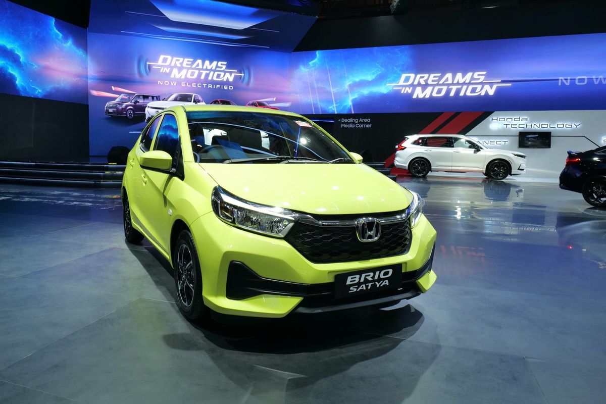Honda, penjualan mobil, Gabungan Industri Kendaraan Bermotor Indonesia, Gaikindo, Brio, HR-V, WR-V, GIIAS 2025, Honda Prospect Motor (HPM), 3 Mobil Terlaris Honda di Indonesia Sepanjang Mei 2025