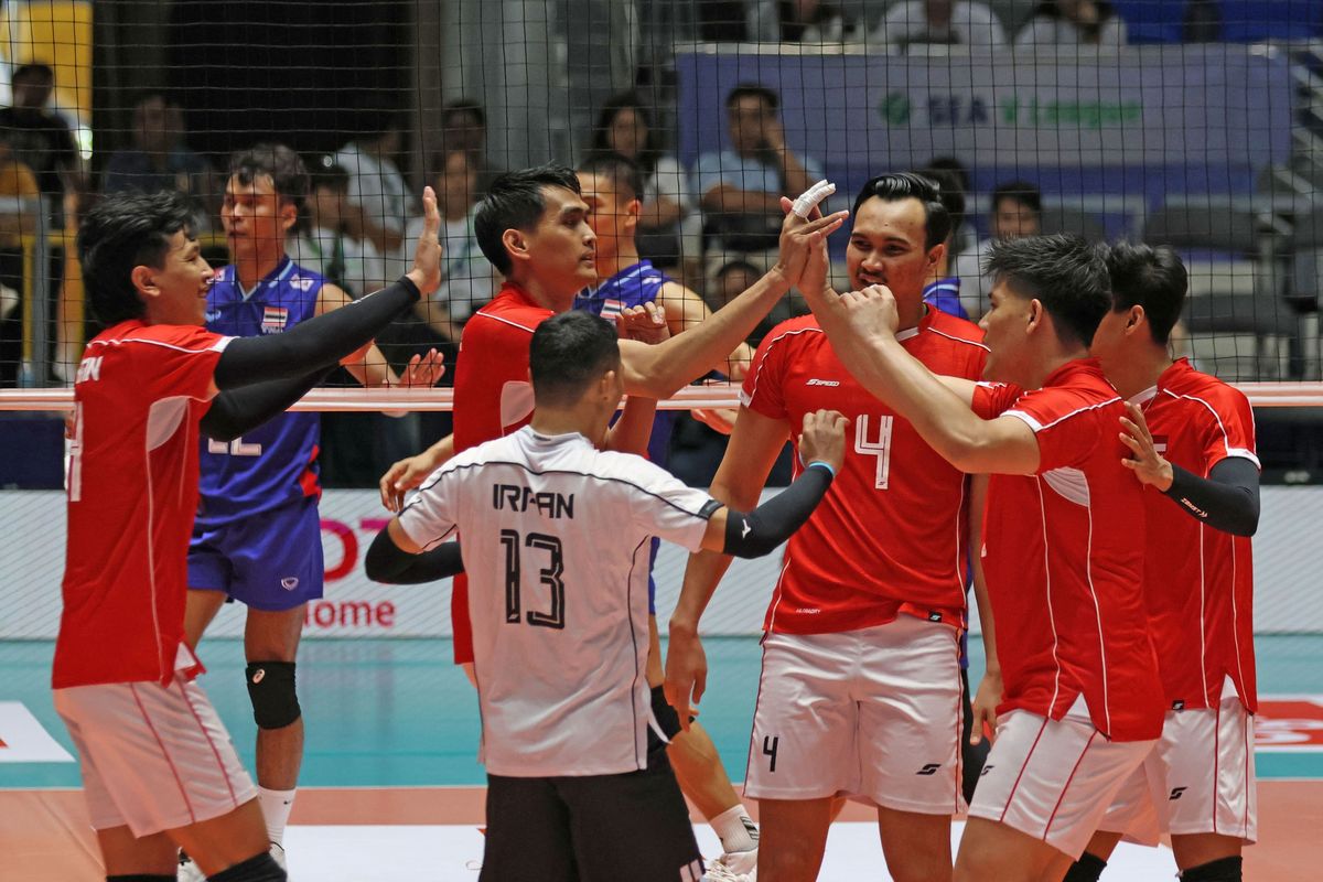 SEA Games, Indonesia, Vietnam, Timnas, Indonesia vs Vietnam, SEA Games 2025, Rivan Nurmulki, Timnas voli putra Indonesia, Jadwal Siaran Langsung Semifinal Voli Putra SEA Games 2025: Indonesia Vs Vietnam