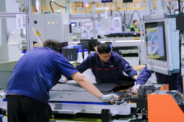pabrik mobil, Changan Automobile, changan, Pabrik mobil pintar, Changan Digital Intelligent Factory, Berkunjung ke Pabrik Pintar Changan di Chongqing, China