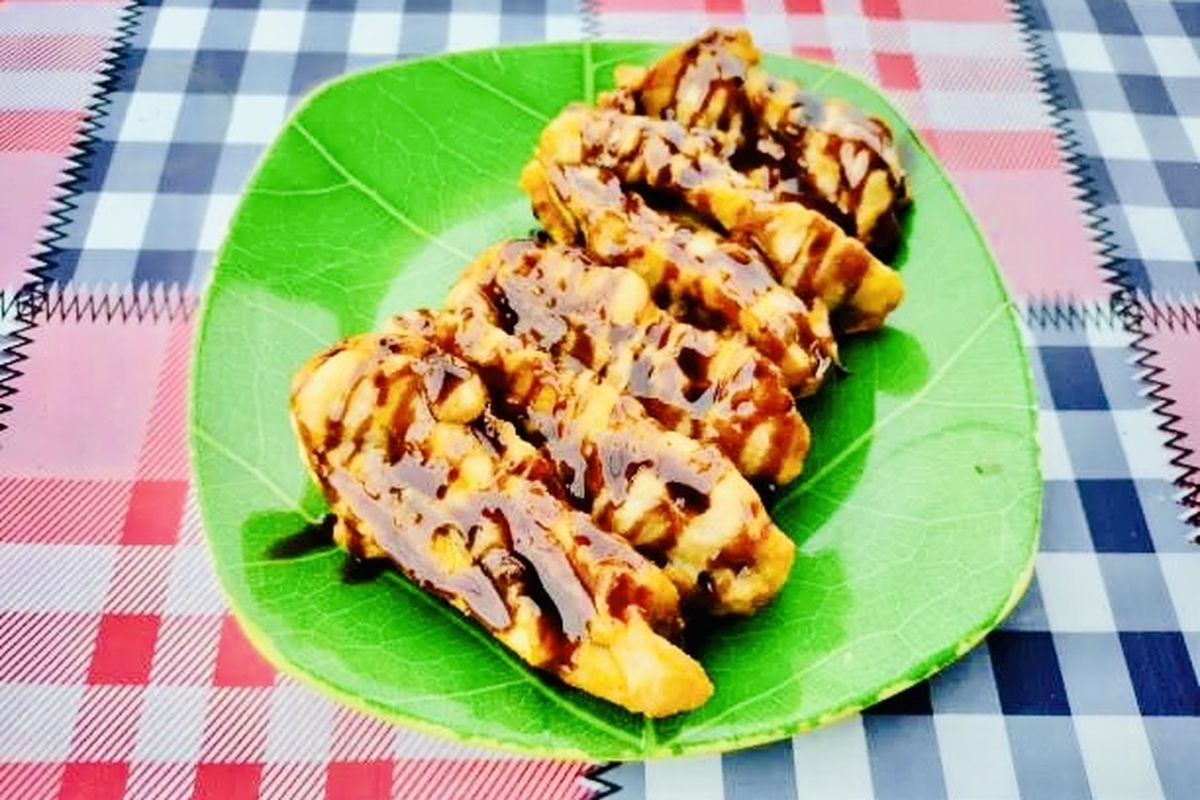 cokelat, berbuka puasa, pisang, Pisang goreng, Resep Pisang Goreng Crispy Cokelat, Takjil Manis untuk Buka Puasa