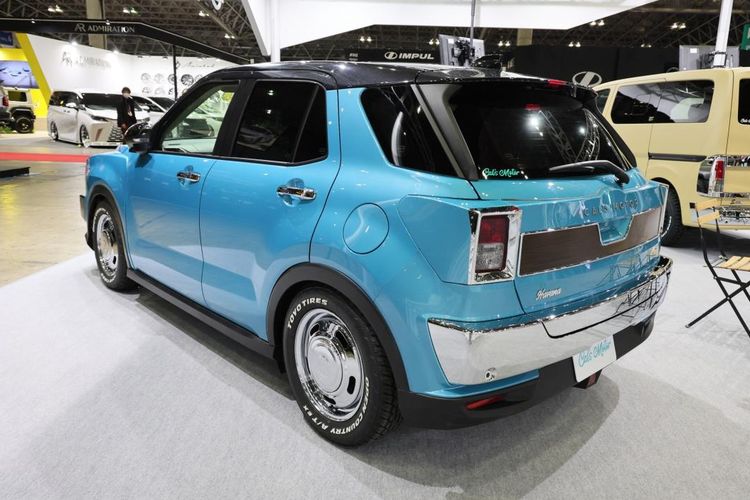 retro, Modifikasi Toyota Raize di Tokyo Auto Salon 2026: Berubah Jadi Klasik