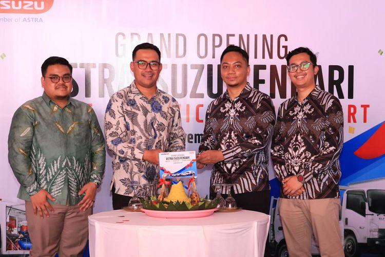 Sulawesi, Isuzu, Kendari, Bengkel, bengkel, Perluas Jangkauan, Isuzu Buka Jaringan 3S Baru di Kendari