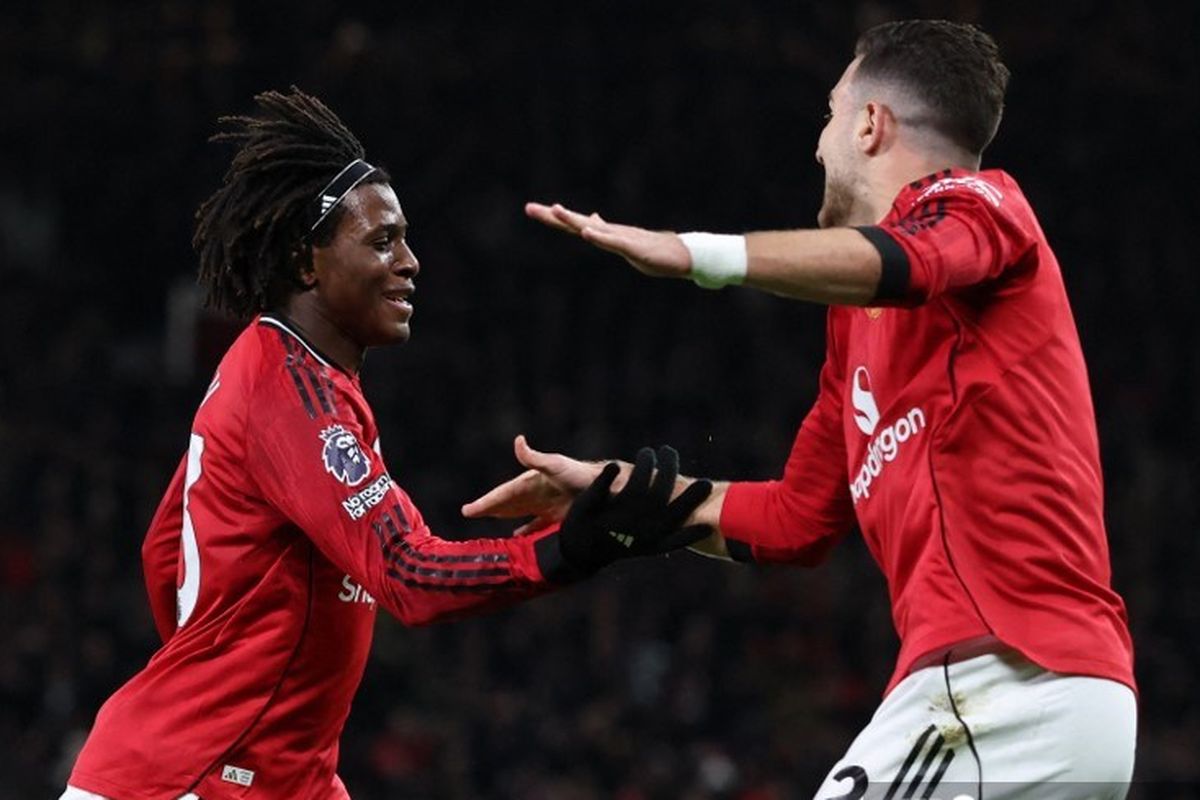 Liga Inggris, Arsenal, Man United, Manchester United, Bryan Mbeumo, Patrick Dorgu, Matheus Cunha, Lisandro Martinez, Mikel Merino, Hasil Arsenal Vs Man United 2-3: Roket Dorgu, Gol Cunha Jadi Penentu