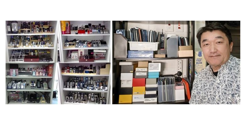ponsel lipat, Samsung, ponsel lipat tiga, Samsung Galaxy Z TriFold, Demi Pegang Langsung Samsung Galaxy TriFold, Kolektor HP Terbang dari Jepang ke Korsel