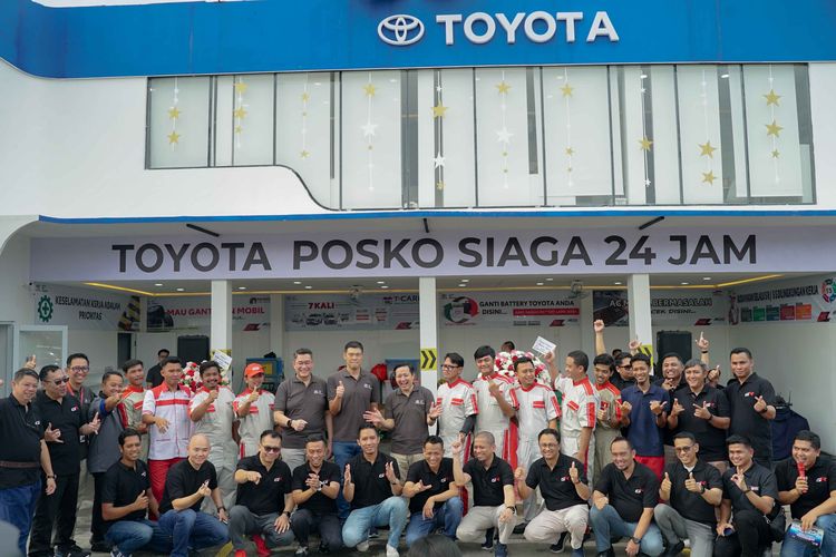 Natal dan Tahun Baru, Toyota Indonesia, 3 Titik Posko Siaga Toyota, Beroperasi 24 Jam Selama Libur Nataru