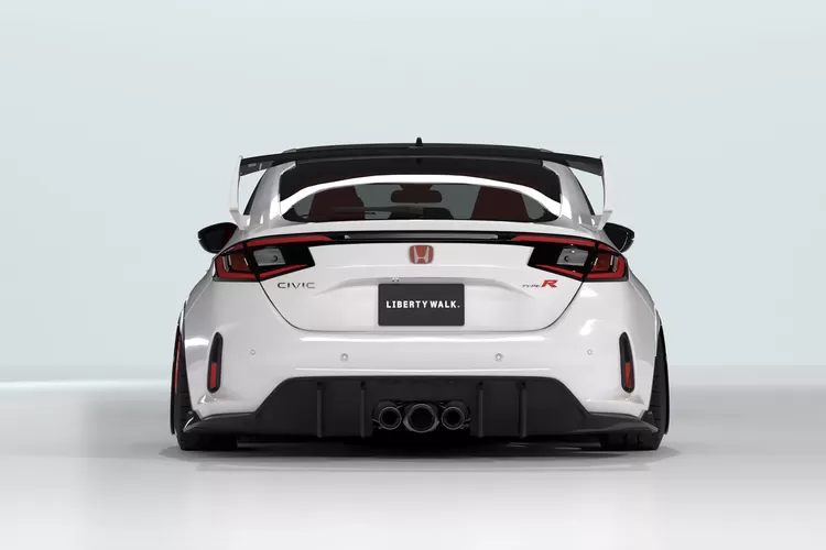 modifikasi, Liberty Walk, Honda, Liberty Walk Rilis Body Kit Honda Civic Type R