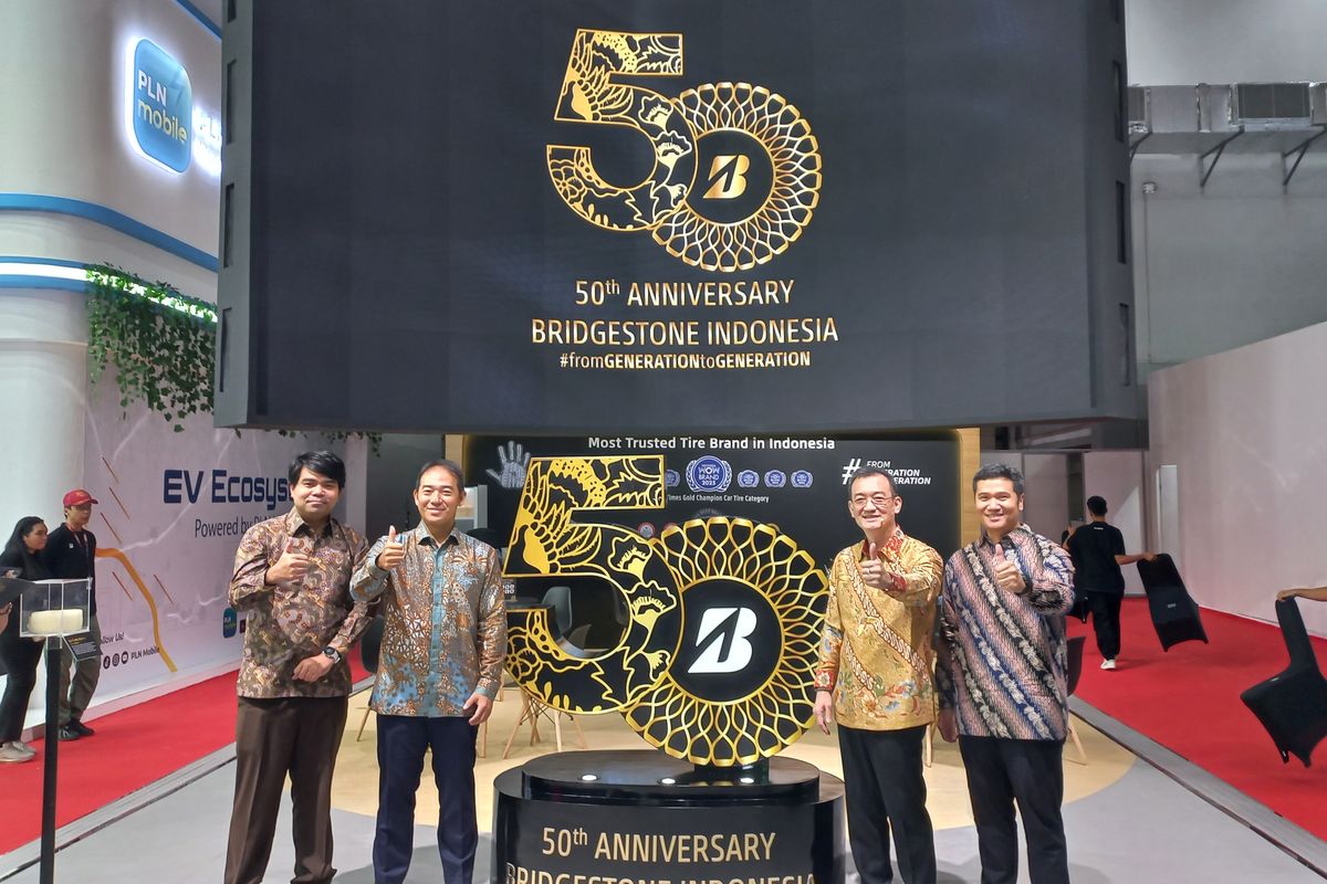 Bridgestone, Bridgestone Indonesia, 50 Tahun Bridgestone Indonesia Dirayakan di IIMS 2026
