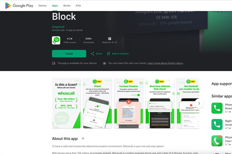 spam, Android, panggilan spam, Cara blokir panggilan spam, Daftar Aplikasi Android untuk Blokir Panggilan Spam Otomatis, Phone by Google, Call Blocker – Blacklist, Mr. Number, Truecaller, Showcaller – Caller ID &amp; Block, Caller ID &amp; Block by CallApp, Call Blocker, Call Control – Call Blocker, Whoscall