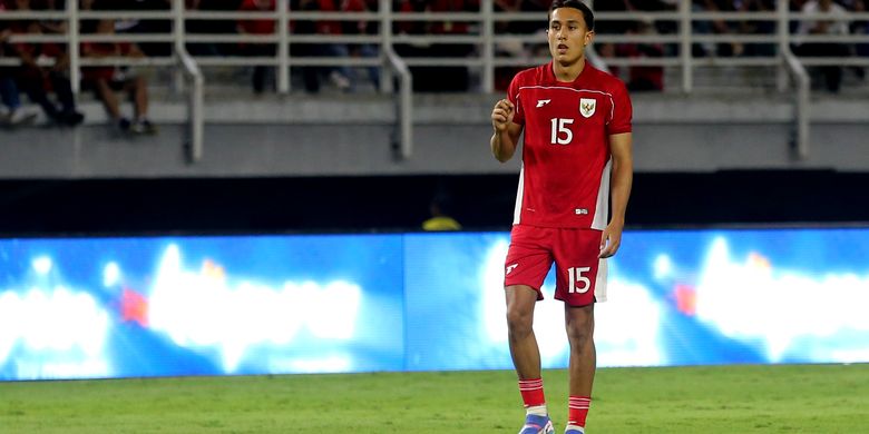 Indonesia, Timnas Indonesia, persahabatan, Timnas, Taiwan, Indonesia vs Taiwan, Timnas Indonesia Vs Taiwan, FIFA Match Day, Miliano Jonathans, Kata-kata Miliano Jonathans Usai Debut di Laga Timnas Indonesia Vs Taiwan