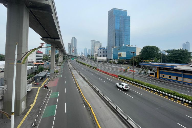 Jakarta, Potret Sunyi Jakarta di Hari Lebaran: “Pemain Inti” yang Tersisa