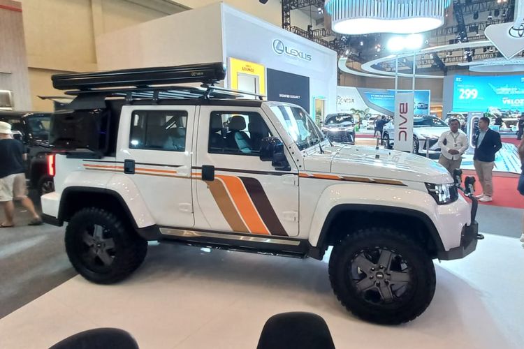 BAIC, BJ40 Plus, Modifikasi, BJ30 Hybrid, modifikasi, Gaikindo Jakarta Auto Week, GJAW, BAIC Indonesia, GJAW 2025, Referensi Modifikasi BAIC BJ30 Hybrid dan BJ40 Plus di GJAW 2025