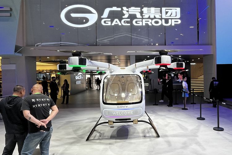 Mobil terbang, GAC Pamer Kendaraan Terbang di Beijing Auto Show 2026
