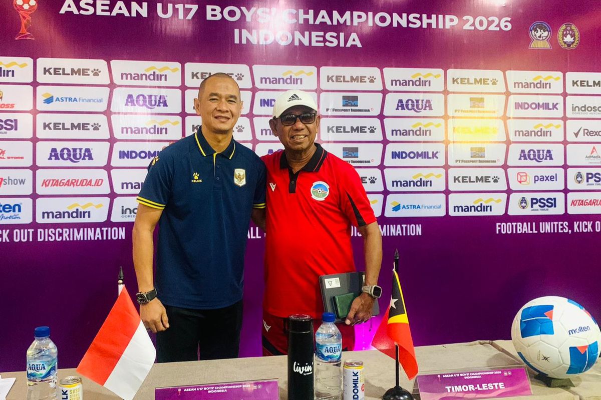 Timnas U17 Indonesia, Kurniawan Dwi Yulianto, Emral Abus, Timor Leste U17, Piala AFF U17 2026: Duel Guru dan Murid di Laga Perdana Timnas U17 Indonesia
