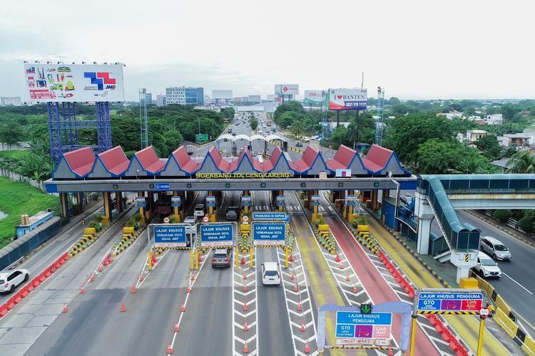 gerbang tol, Volume lalu lintas, Jasamarga, ruas Tol, Update Arus Mudik Lebaran 2026: Volume Lalu Lintas Mulai Meningkat