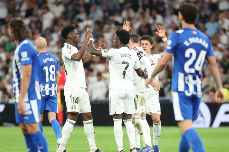 Espanyol, Real Madrid, Vinicius Jr, Alvaro Arbeloa, Vinicius Jr Jadi Sorotan Alvaro Arbeloa Usai Skor Espanyol Vs Real Madrid 0-2