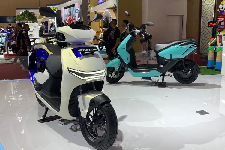 Honda, Motor, motor listrik, Statistik Penjualan Motor Listrik Honda: CUV e dan Icon e