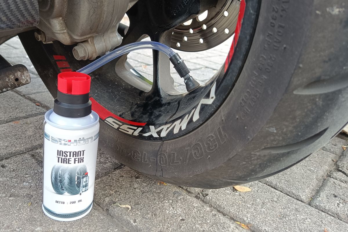 Tire Repair Kit, solusi darurat, alat tambal ban, kemudahan penggunaan, Keunggulan dan Risiko Menggunakan Alat Tambal Ban Instan