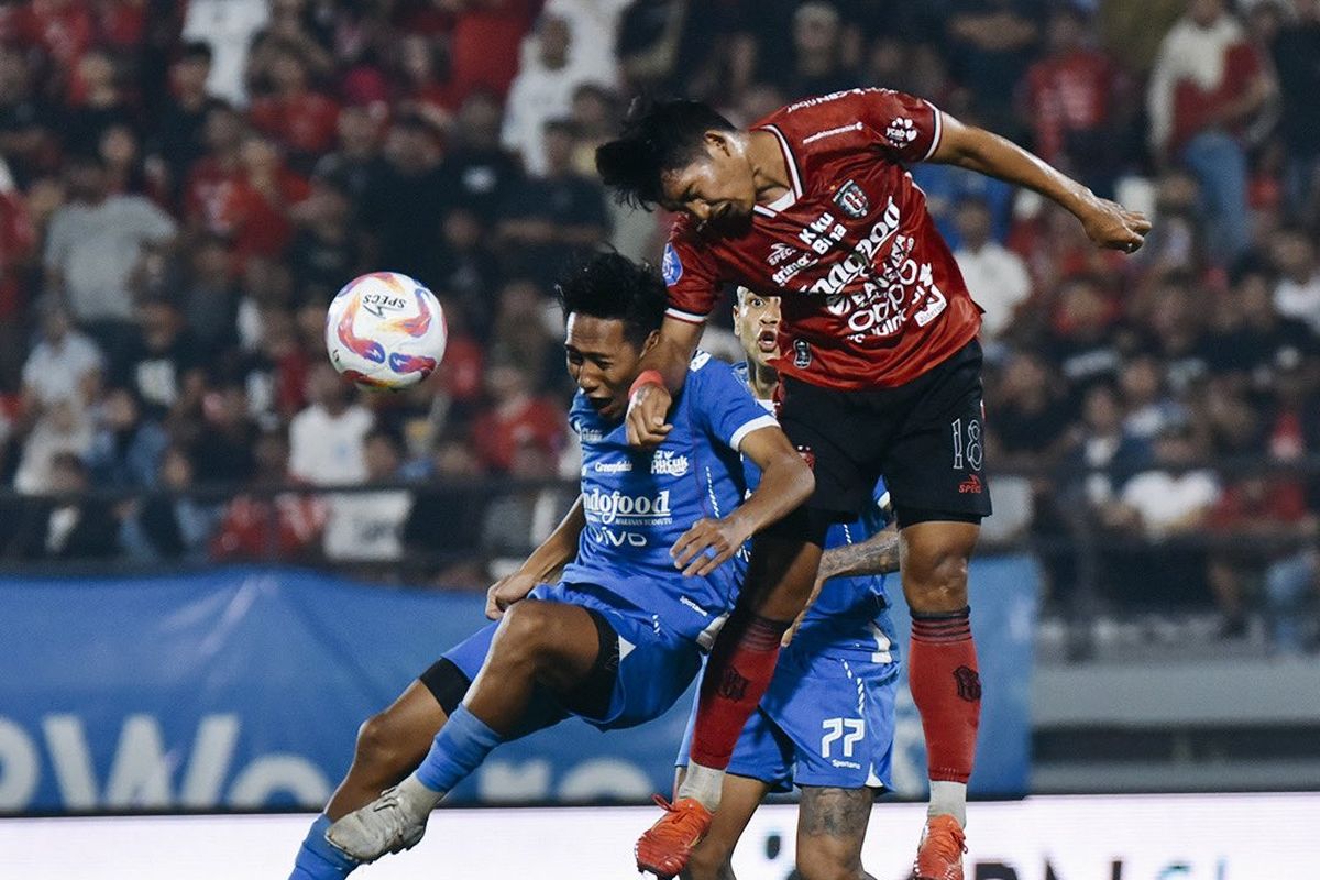Bali United, Liga 1 2024-2025, Persib vs Bali United, Stefano Cugurra, Jadwal Persib vs Bali United, Misi Serdadu Tridatu Hentikan Tren Negatif