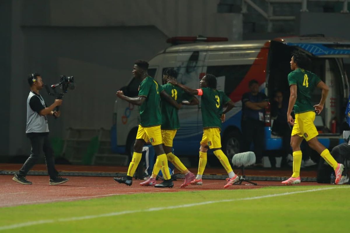 uji coba, Timnas, Mali, Timnas U22 Indonesia, Mauro Zijlstra, Timnas U22, Rafael Struick, Sekou Kone, timnas U22, Timnas U22 Indonesia vs Mali, Live Hasil Timnas U22 Indonesia Vs Mali, Sekou Kone Buat Kedudukan Jadi 2-2