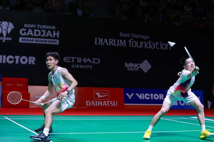 Raymond Indra, Nikolaus Joaquin, Indonesia Masters 2026, final Indonesia Masters, Pelajaran Berharga buat Raymond/Joaquin di Final Indonesia Masters 2026