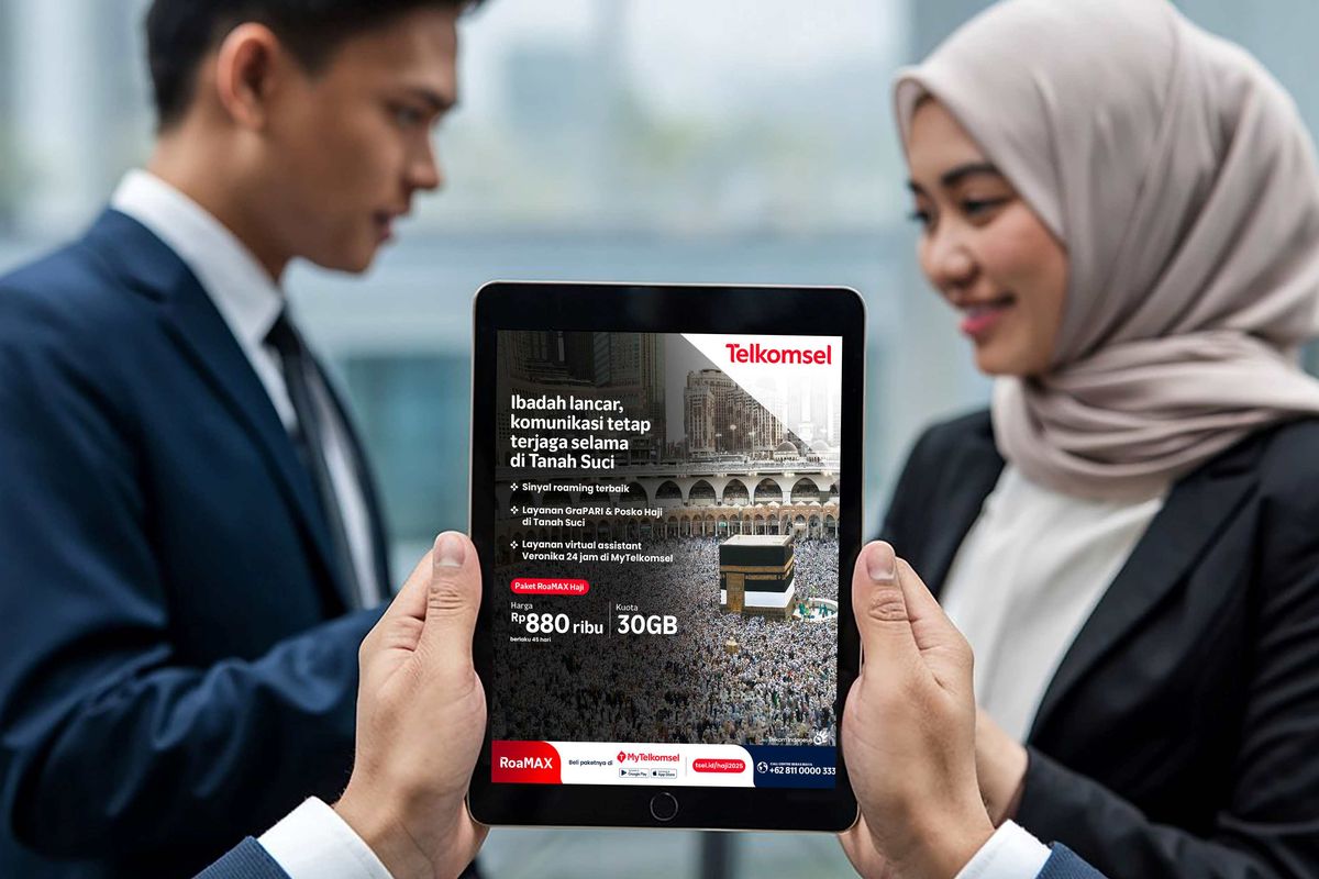 Operator seluler, Telkomsel, telkomsel, operator seluler, paket RoaMAX Telkomsel, Layanan pelanggan Telkomsel, Paket haji Telkomsel, Telkomsel Hadirkan Paket Roaming Haji, Kuota hingga 40 GB Harga mulai Rp 500.000