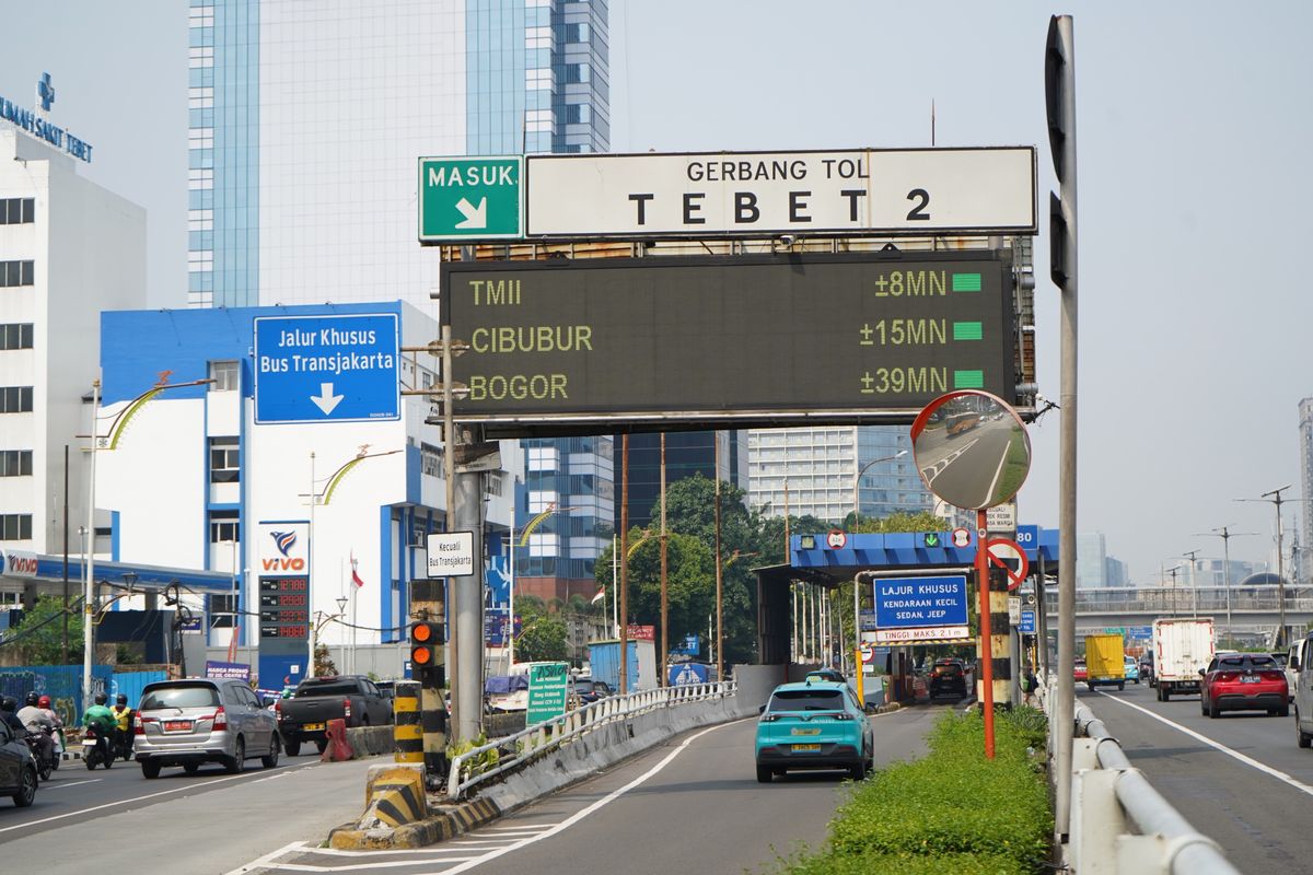gerbang tol, Tol Dalam Kota, gerbang tol dalam kota, Gerbang tol dalam kota rusak, Tol Dalam Kota Batasi Akses Bus dan Truk, Berikut Gardu yang Bisa Dilewati