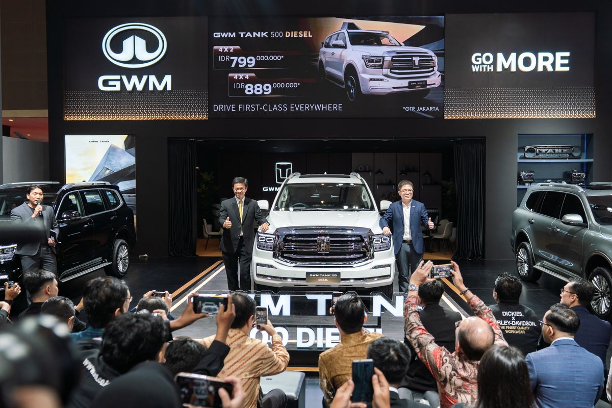 IIMS, Tank 300 Diesel, mobil, GWM Indonesia Raih 350 SPK Sepanjang IIMS 2026