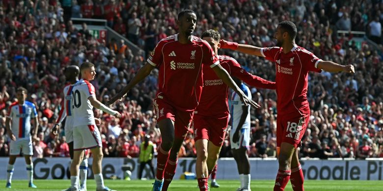 Liga Inggris, Liverpool, Crystal Palace, Liverpool vs Crystal Palace, Alexander Isak, Andrew Robertson, Daniel Munoz, Liga Inggris 2025-2026, Arne Slot, Kata-kata Arne Slot Usai Hasil Liverpool Vs Crystal Palace 3-1