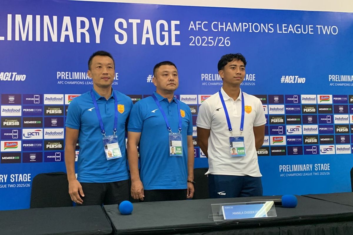 Persib, Persib Bandung, AFC Champions League Two, ACL 2, Manila Digger, Persib Bandung vs Manila Digger, Pelatih Manila Digger Siap Beri Perlawanan Sengit ke Persib