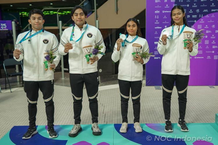 medali emas, renang, Islamic Solidarity Games, Islamic Solidarity Games 2025, atlet renang, Medali emas, islamic solidarity games 2025, Renang Sumbang Medali Emas untuk Indonesia di ISG 2025 Riyadh