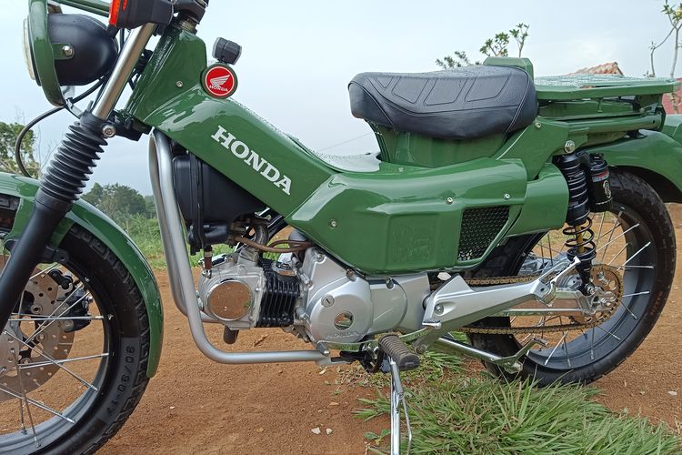 Honda Karisma, Modifikasi motor, CT125, Fadhil dan Momo, Kreasi Modifikasi Honda Karisma 2004 dari Lido: Dari Bebek Jadi CT125