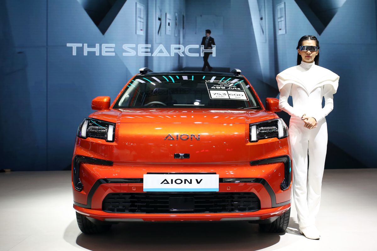 AION V, Aion V, SUV listrik, mobil listrik, GAC Aion, Lebih dari 1.000 Unit Aion V Telah Dikirim ke Konsumen