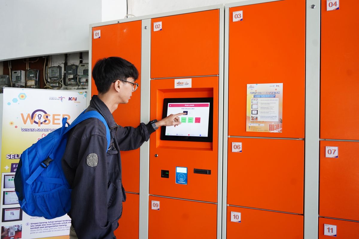 Shower and Locker, Daftar Stasiun di Jakarta dan Bogor dengan Loker Penitipan Barang