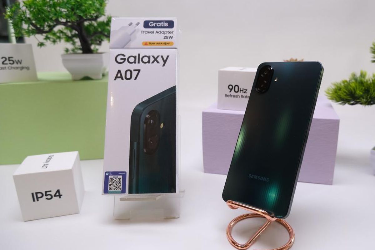 harga HP Samsung, Daftar Harga HP Samsung Hari Ini 13 Januari 2026, Galaxy A07 di Harga Rp 1 Jutaan