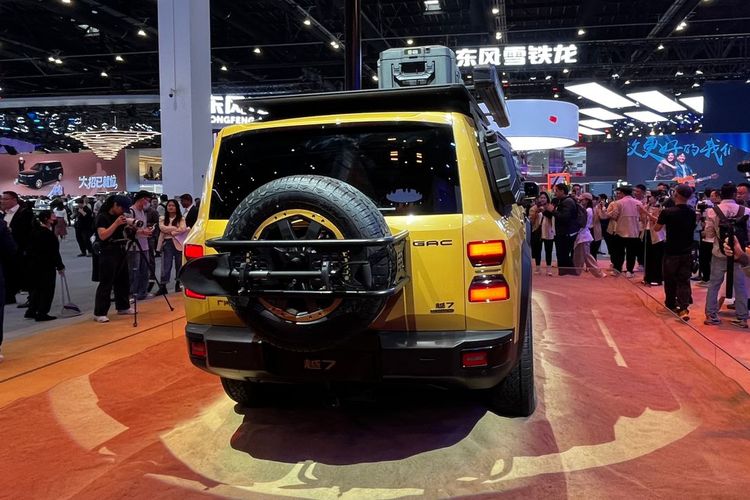 GAC Yue 7, Yue 7, GAC Yue 7 Tampil Garang di Beijing Auto Show 2026
