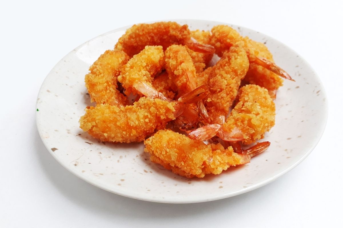 resep udang goreng, resep gorengan renyah, resep udang goreng crispy, udang telur asin, udang crispy telur asin, Resep Udang Goreng Berbumbu, Ini Trik Saus Telur Asin Kental Berbusa