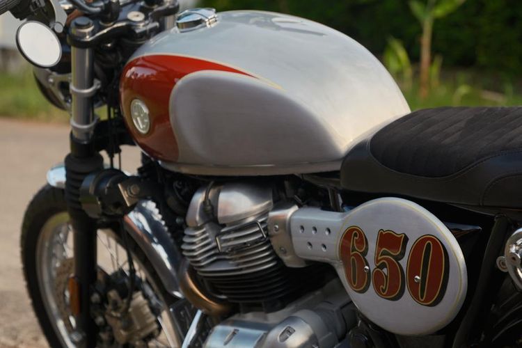 Frontwheel Motors, modifikasi, Interceptor, Modifikasi Royal Enfield Interceptor 650, Kekar Bergaya Scrambler