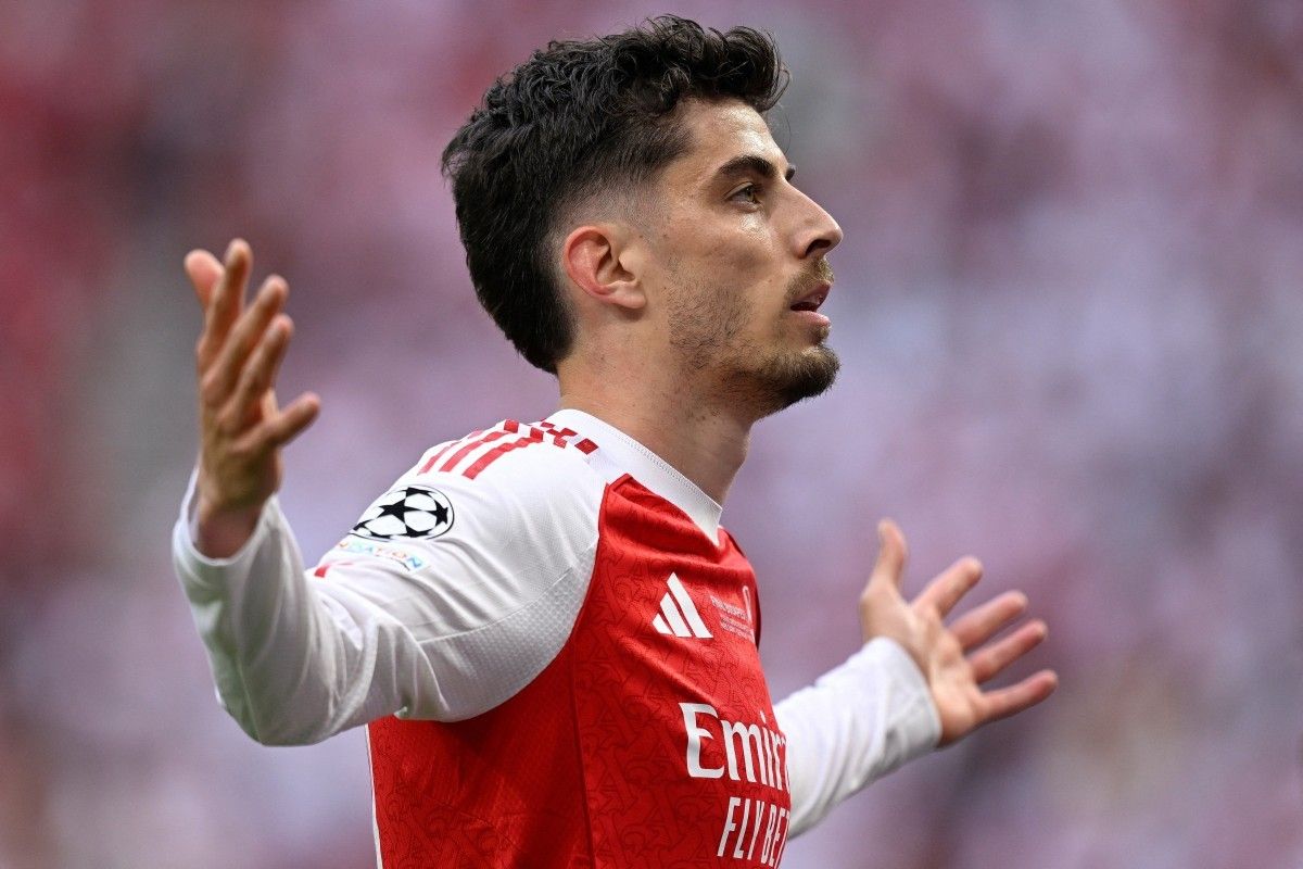 Liga Champions, Arsenal, Kai Havertz, final Liga Champions, Mario Mandzukic, Cristiano Ronaldo, PSG vs Arsenal, PSG Vs Arsenal 1-1 (a.p. 4-3), Havertz Batal Sejajar Rekor Langka Ronaldo