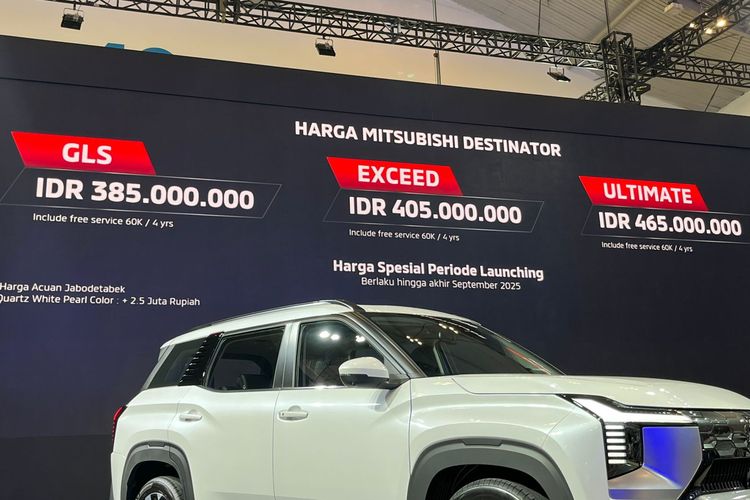 Atsushi Kurita, Harga SUV, GIIAS 2025, Mitsubishi Destinator, mitsubishi destinator harga, Ini Harga Mitsubishi Destinator, Terungkap di GIIAS 2025