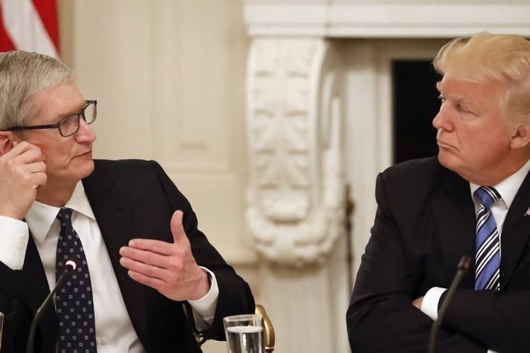 Trump, Apple, Nvidia, Jensen Huang, China, Xi Jinping, Donald Trump, Trump Bertemu Xi Jinping Pekan Ini, CEO Apple dan Nvidia Ikut Mendampingi?