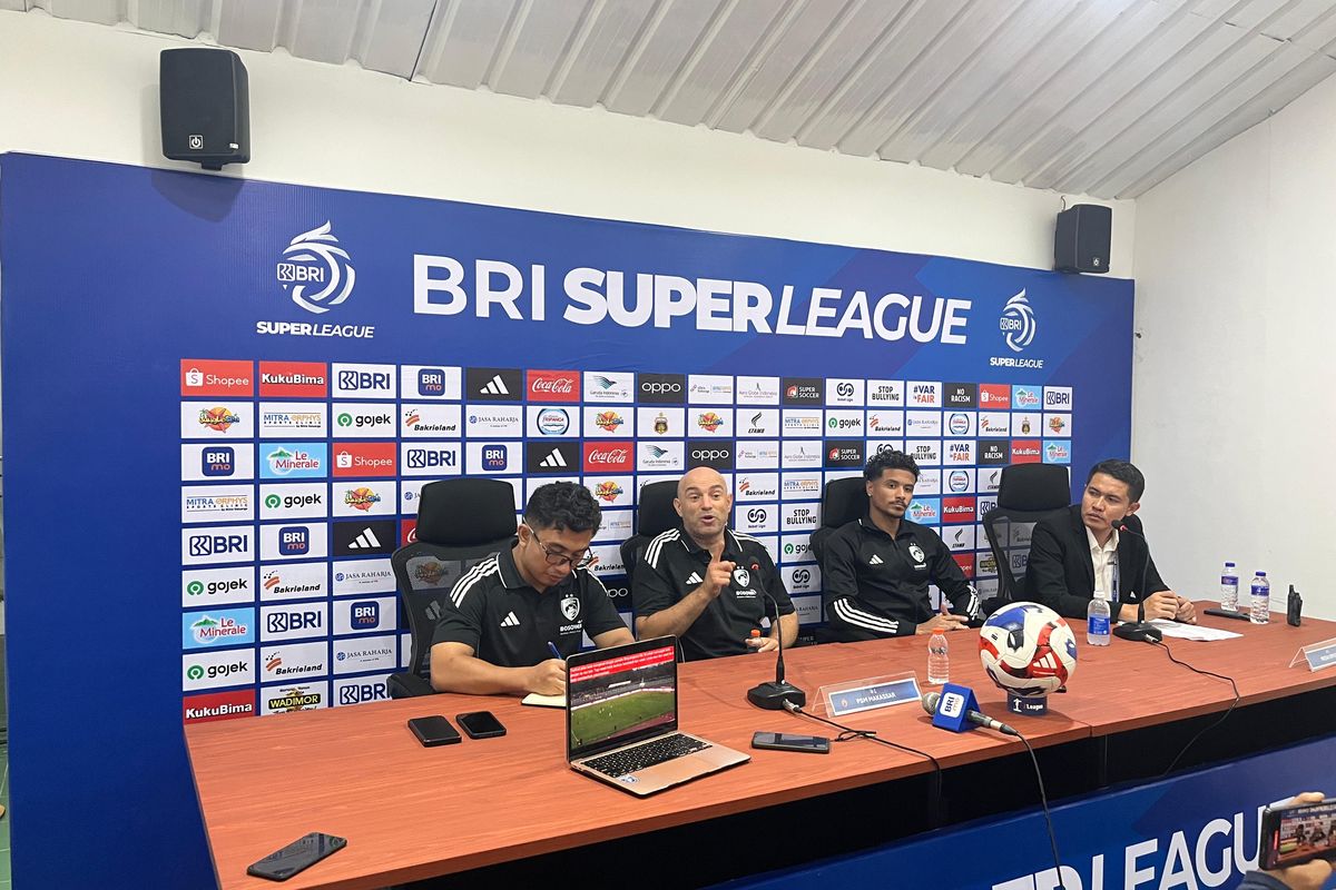 Bhayangkara FC, Bernardo Tavares, psm makassar, Bhayangkara Presisi Lampung FC, PSM Makassar vs Bhayangkara Presisi Lampung FC, BRI Liga Super, Pelatih PSM Makassar Soroti Momen Krusial Hingga Rumput Stadion