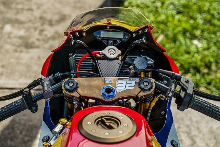 Honda, Honda Grom, Yamaha YZ125, Honda Grom Disulap Jadi Motor Mini MotoGP, Pakai Mesin 2-Tak