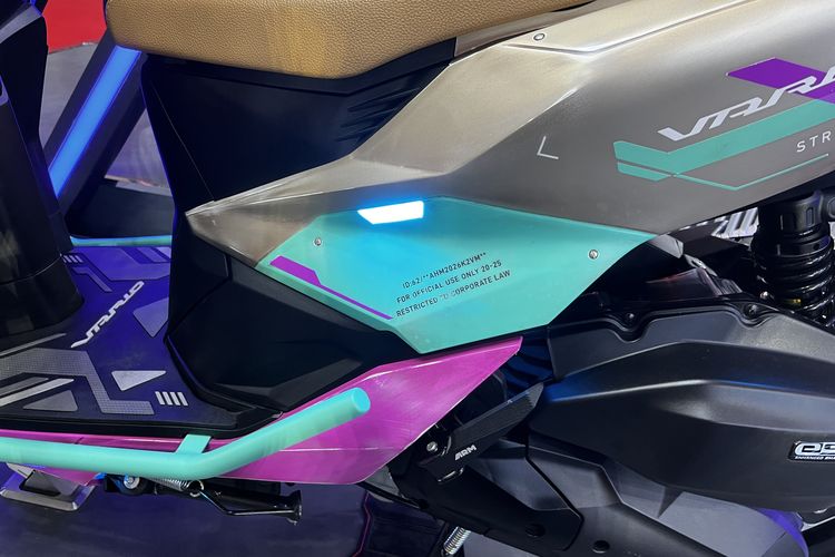 desain futuristik, Modifikasi Honda Vario 125 Street Cyber Street: Futuristik dan Agresif