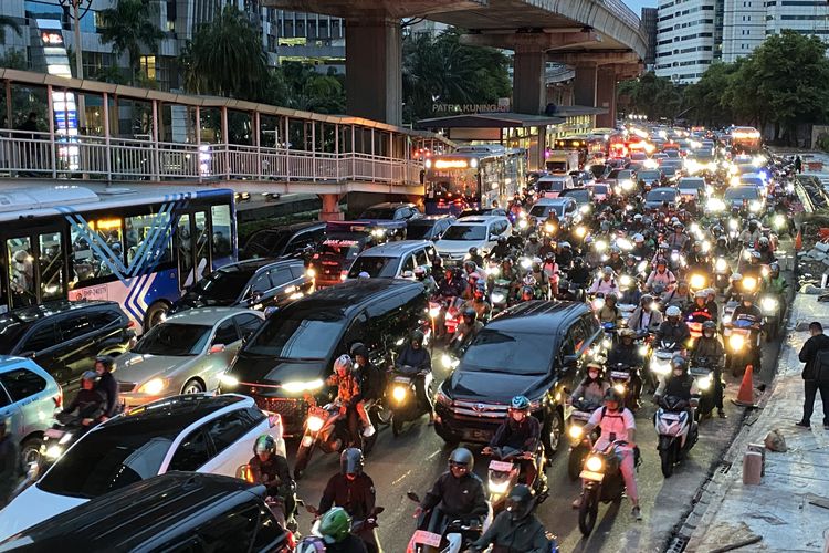 Dishub, HBKB, Jam Terbaru CFD Jakarta, di Rasuna Said hingga Pukul 09.00 WIB