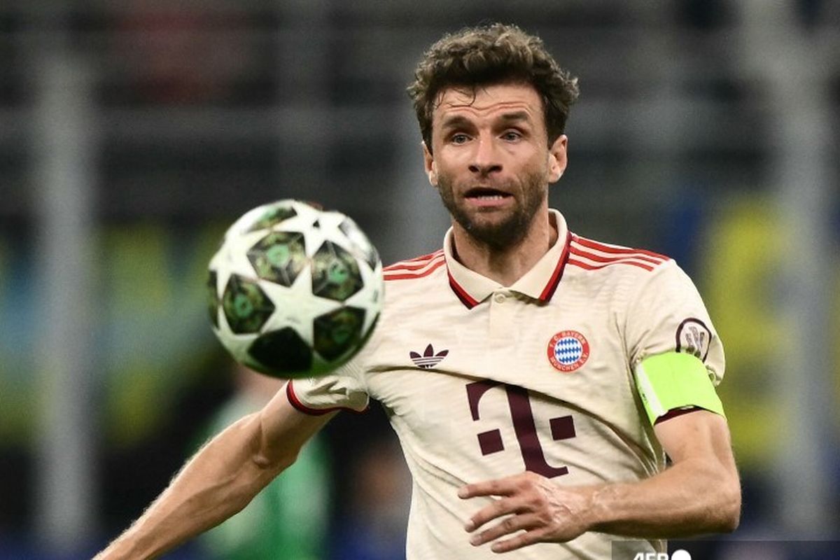 Bayern Muenchen, Thomas Mueller, Liga Champions, Inter Milan, Hasil Liga Champions, liga champions, bayern muenchen, inter milan, Rasa Pahit Thomas Mueller Usai Bayern Tersingkir dari Liga Champions